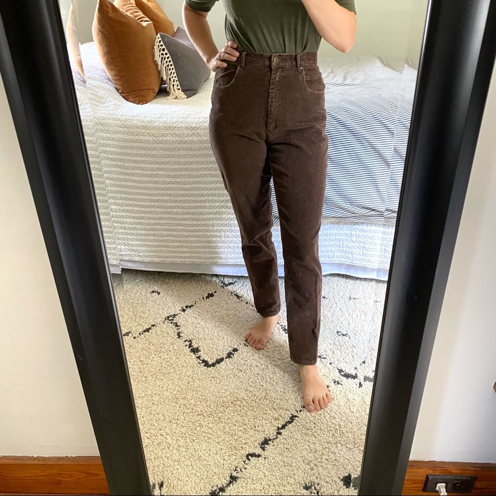 Y2K Newport News vintage corduroy straight leg high waist pants - Picture 9 of 9